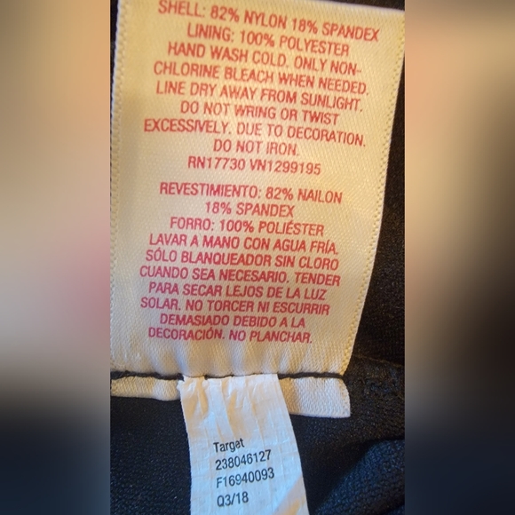 One Piece High Cut Swimsuit Sequined Pineapple ALOHA Juniors Large - Picture 13 of 13